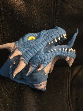 Schilling Dragon Hand Puppet Stretchy Flexible Soft Rubber - Used VG